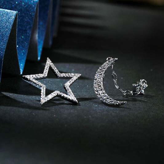 Star and Moon Earrings 062306902400