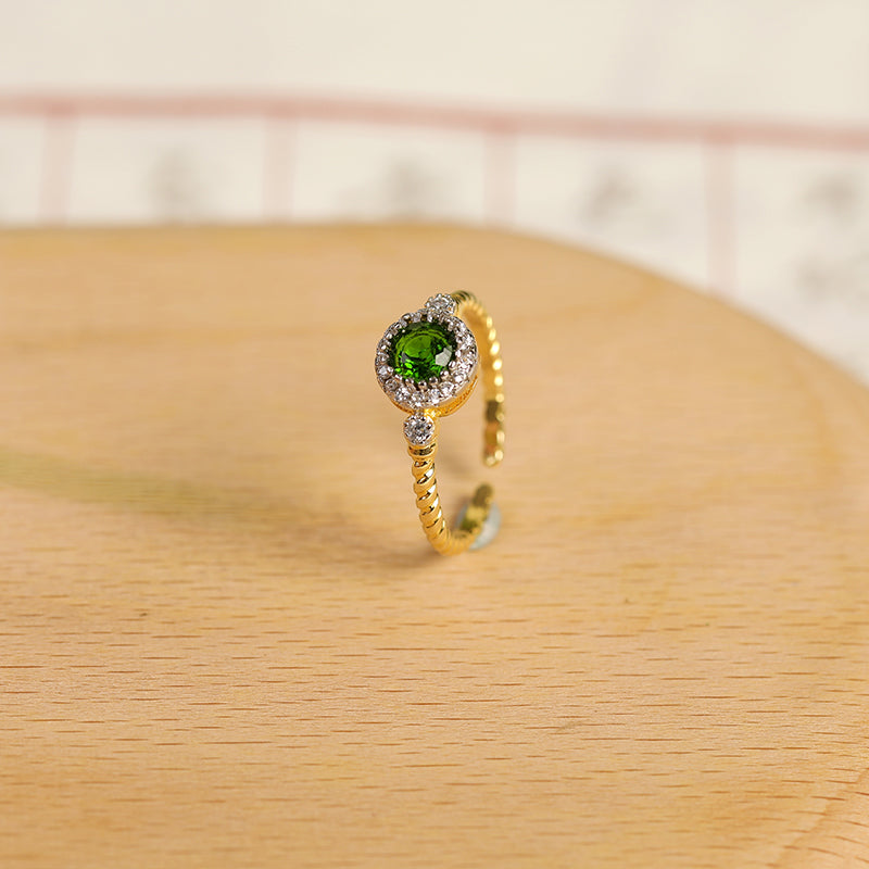 Green Diopside Ring 37Q500101900