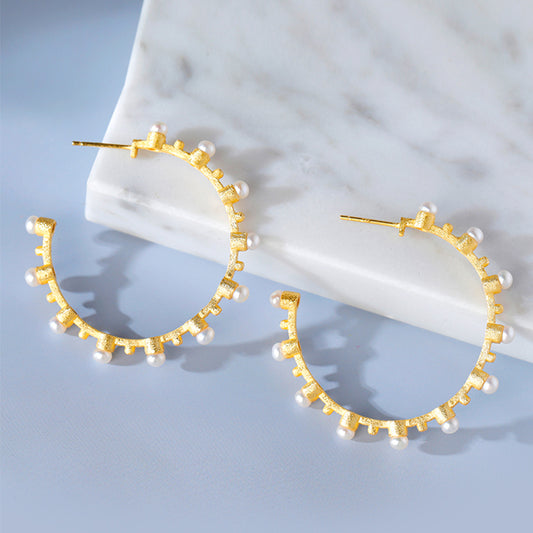 Baroque Pearl Earrings 9DI318111400