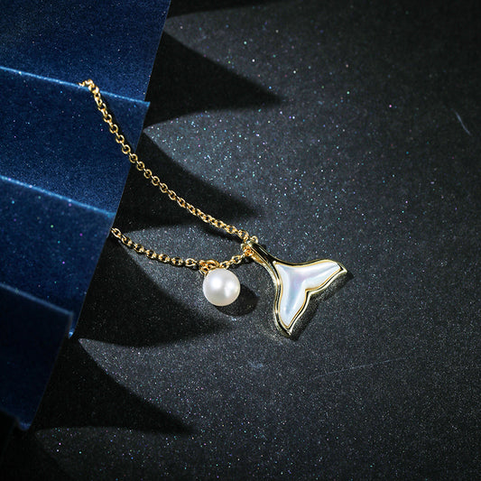 Mermaid Pearl Necklace 062604201400