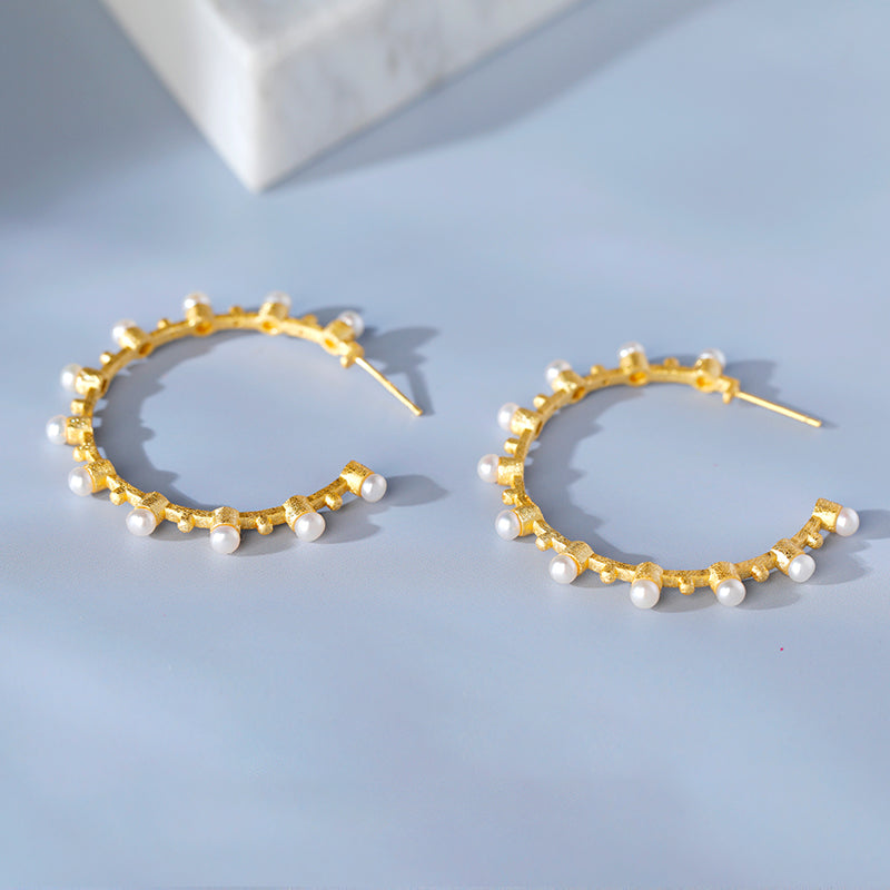 Baroque Pearl Earrings 9DI318111400