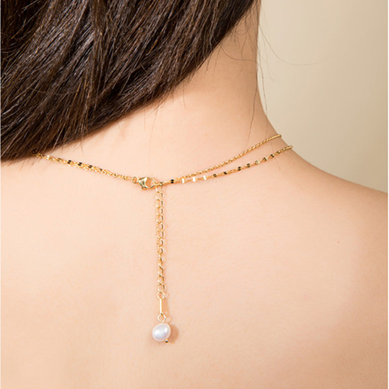 Baroque Palace Pearl Necklace 01I604211400