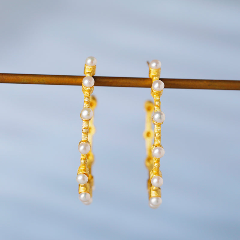 Baroque Pearl Earrings 9DI318111400