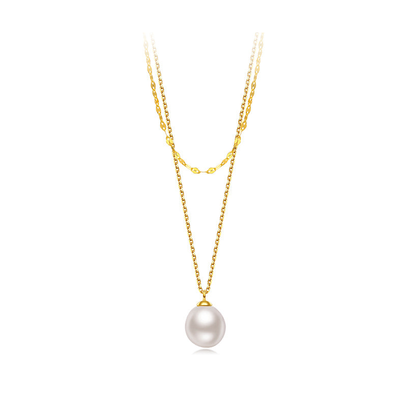 Baroque Palace Pearl Necklace 01I604211400